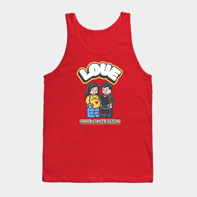 Love Under Construction Tank Top by Johnny Solace™